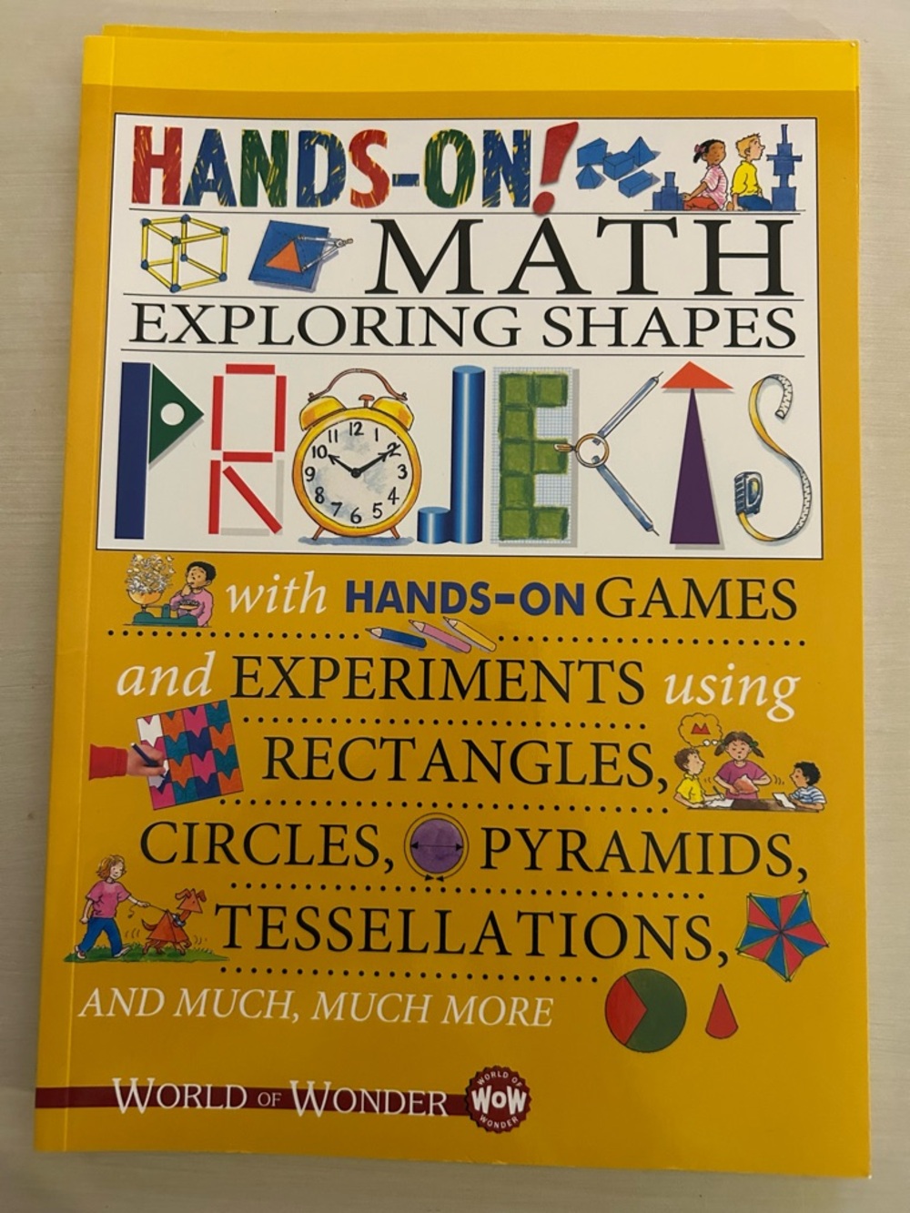 Hands-On! Math Exploring Shapes Puzzles — Yellow